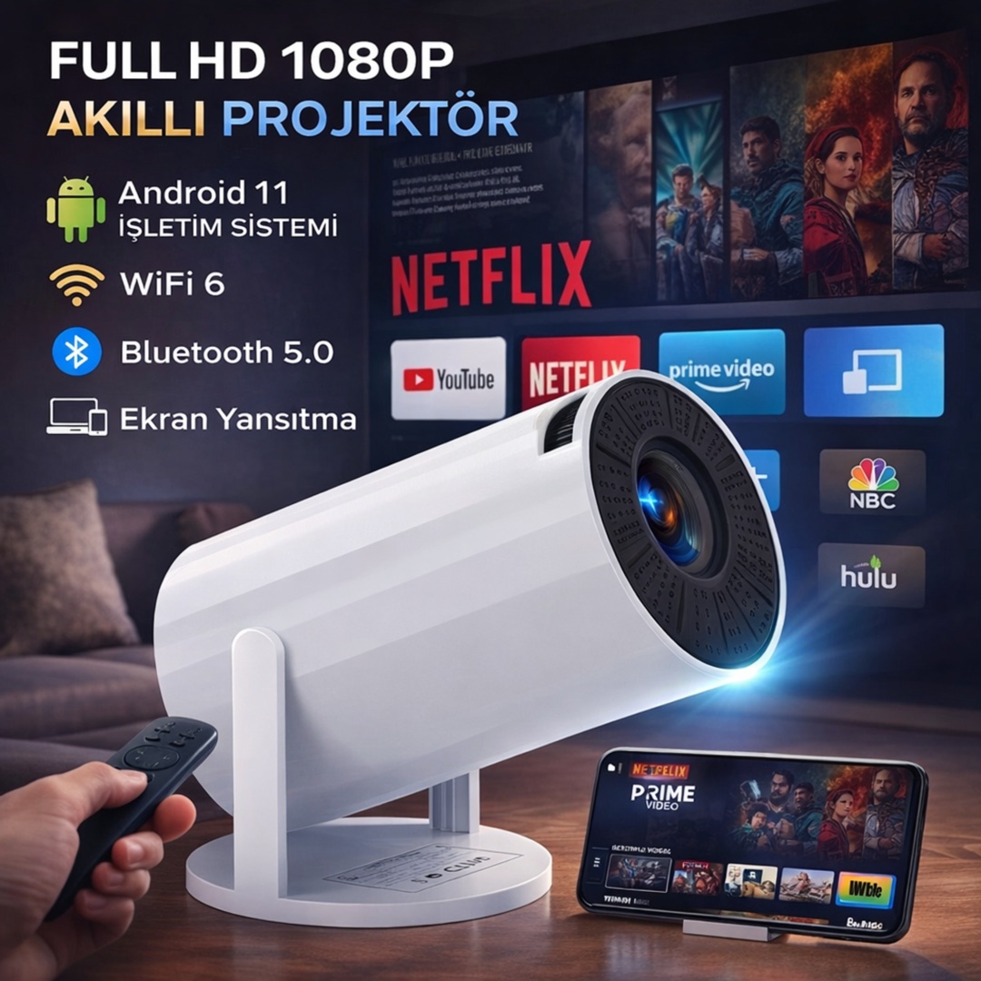 Full HD Projektör